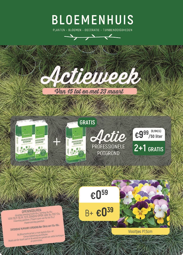 Actieweek folder