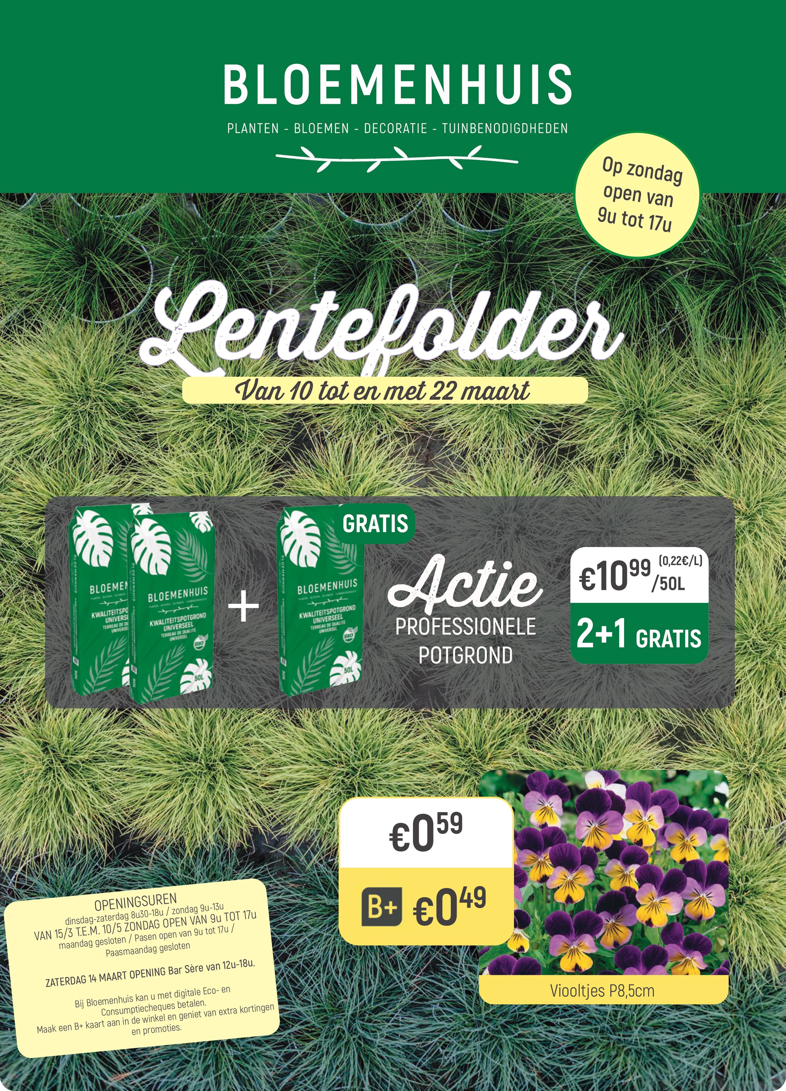 Folder actieweek 2026 pagina 1